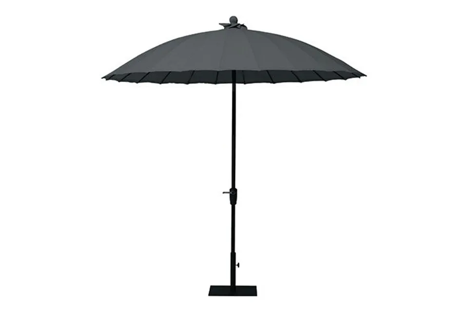 4 Seasons Outdoor Parasol Shanghai 250 cm Charcoal