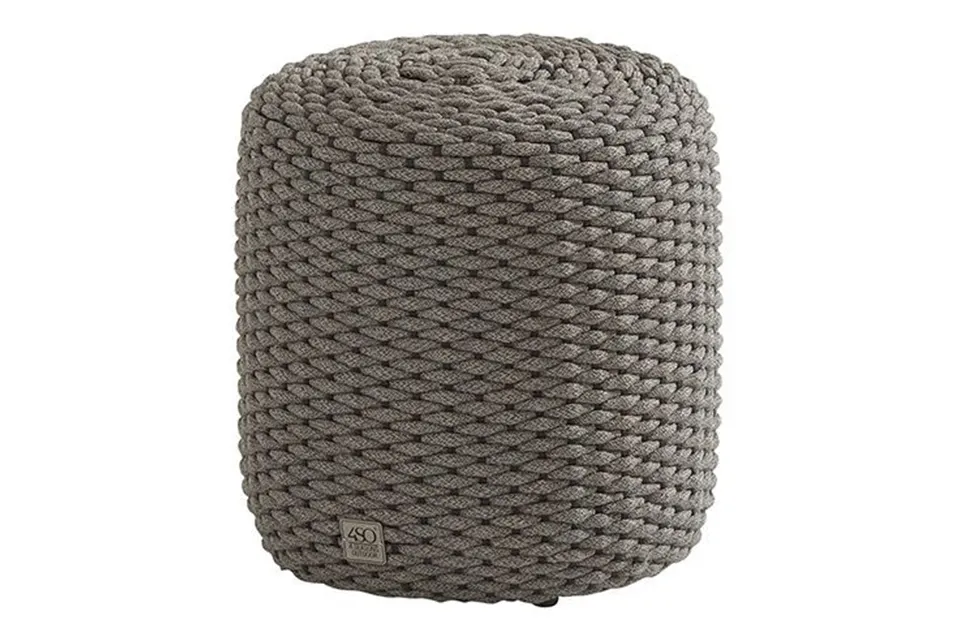 4 Seasons Outdoor | Poef Muffin Ø 40 cm | Mid Grey 4 Seasons Outdoor | Poef Muffin Ø 40 cm | Mid Grey