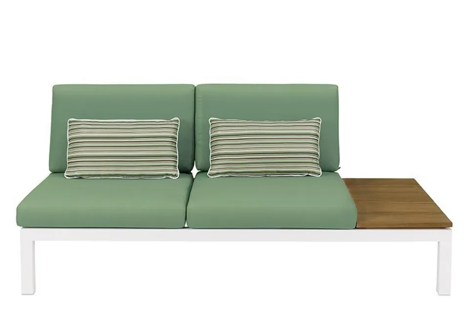 Apple Bee | Loungebank Pebble Beach 2-zits Links | White