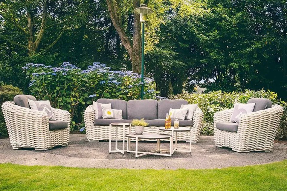 Apple Bee | Loungeset Palm Bay | White Wash Apple Bee | Loungeset Palm Bay | White Wash