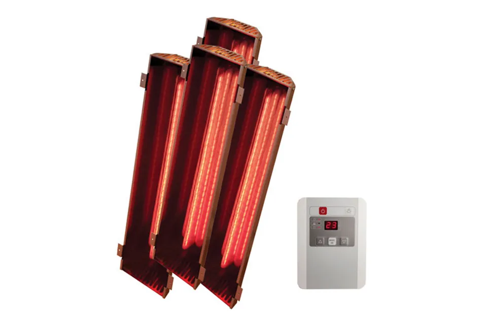 Karibu | Vitamy Straler Set B | 2x 350 Watt en 2x 750 Watt Straler