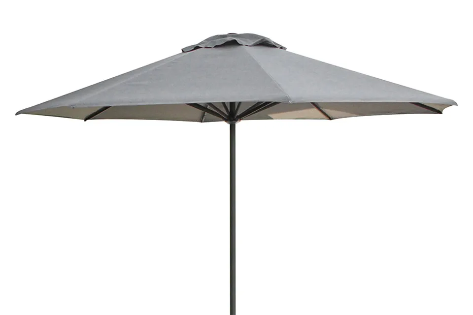 Parasol 350 cm Solar De Luxe - Antraciet / Faded Grey - Fonteyn Collectie Parasol 350 cm Solar De Luxe - Antraciet / Faded Grey - Fonteyn Collectie