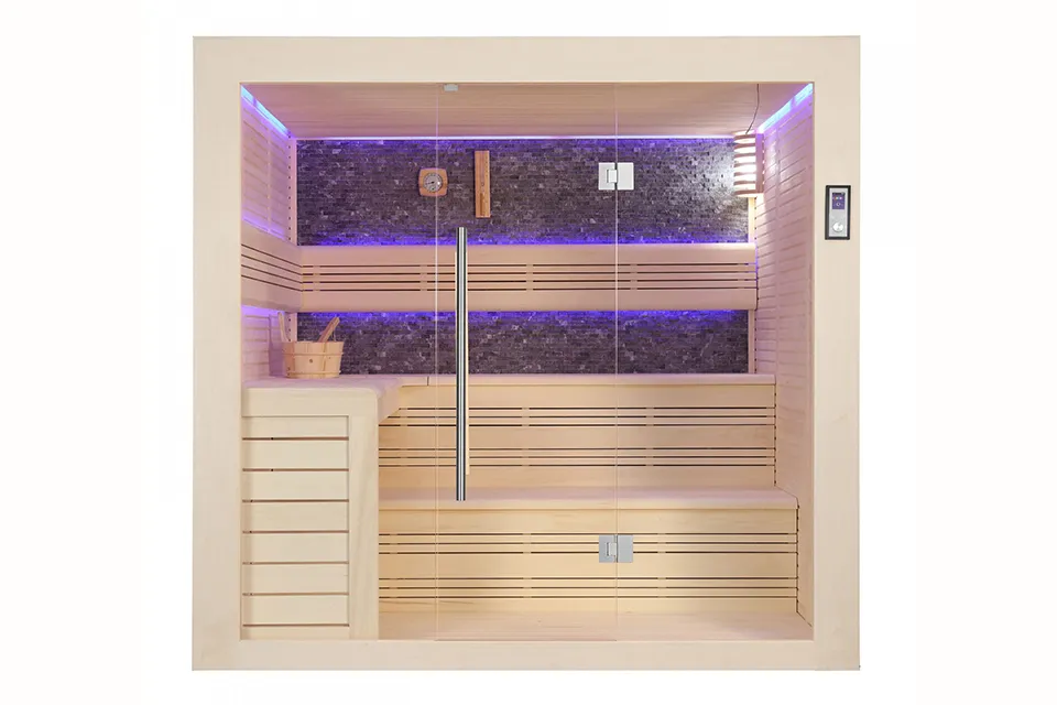 Fonteyn Sauna Luxor 200 Black Stone