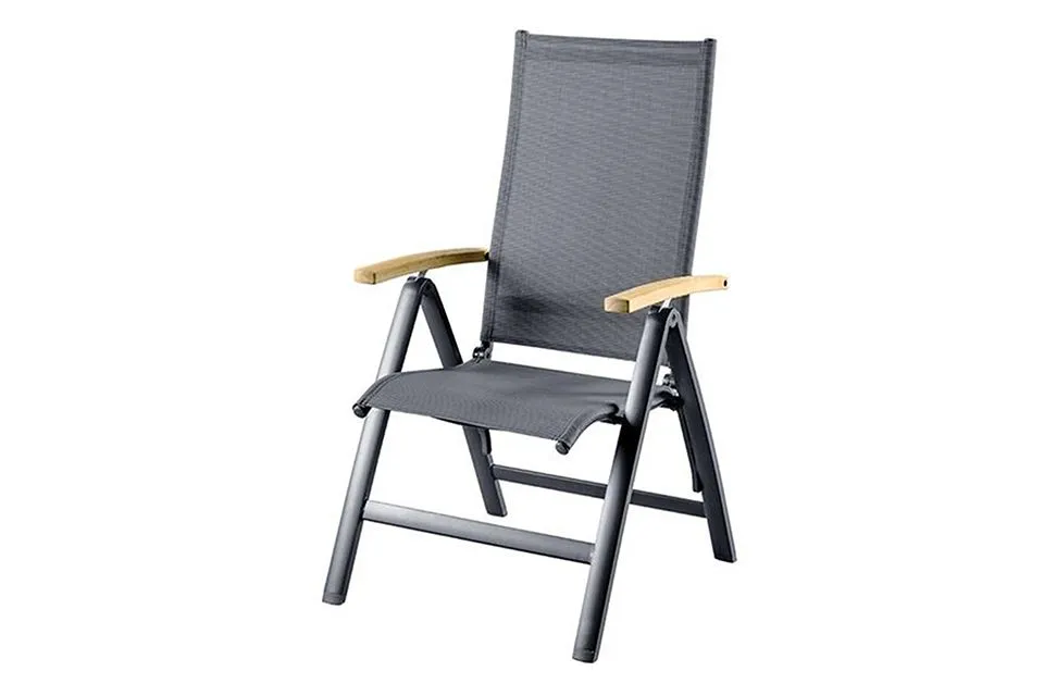 SUNS | Tuinstoel Verstelbaar | Teak Arm SUNS | Tuinstoel Verstelbaar | Teak Arm