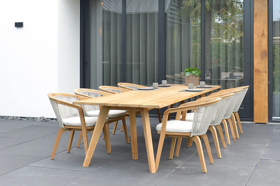 waarde Blanco Smash Borek | Chepri Tuinset | Teak