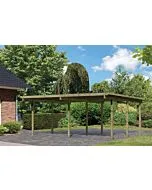 Karibu | Dubbele Carport Eco 1 | Variant A