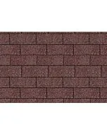Karibu | Dakshingles Rechthoek 3m2 | Donkerrood