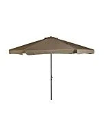 Antigua Parasol Aluminium Platinum