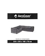 Loungesethoes AeroCover Platinum L-vorm 235 x 235 cm