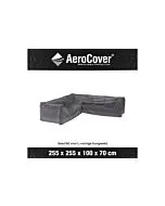Loungesethoes AeroCover Platinum L-vorm 255 x 255 cm