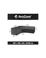 Loungesethoes AeroCover Platinum 300 x 2300 L-vorm Trapeze