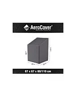 Stapelstoelhoes AeroCover Platinum 67 x 67 cm