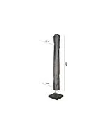 Parasolhoes AeroCover Platinum H230 x 30/40 cm