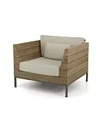 Apple Bee | Loungestoel Long Island | Coastal Teak