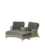 4 Seasons Outdoor | Loveseat 2-delig | Pure
