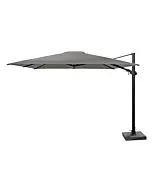 4 Seasons Outdoor | Zweefparasol Siesta Premium 300 x 300 cm | Antraciet-Charcoal