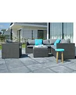 Loungeset Connor Wicker Vlechtwerk FOLM