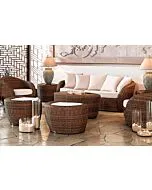 Lotus Loungeset Wicker Tan Artie Garden Tuinmeubelen