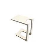 Fonteyn | Bijzettafel U Aluminium | Wit