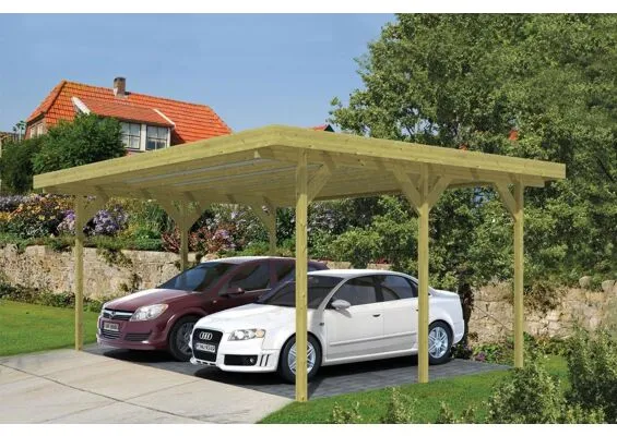 Tuindeco | Carport Dubbel