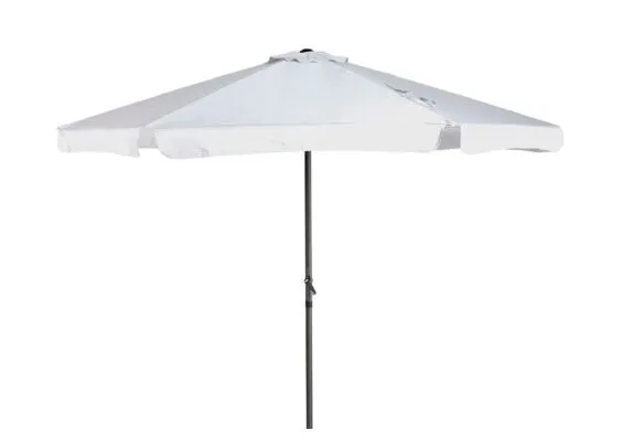 Platinum | Parasol Antigua Ø300 cm | Wit