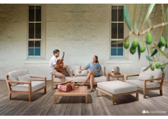 Apple Bee | Loungeset Olive | Natural Oak