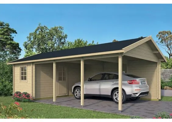 Tuindeco | Ever Garage/Carport | Onbehandeld