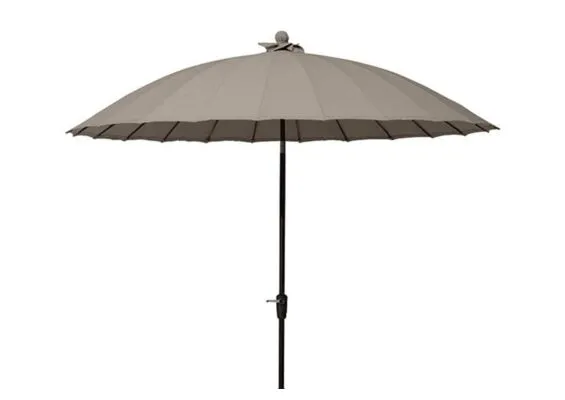 Fonteyn 4 Seasons Outdoor Parasol Shanghai 300 cm | Taupe aanbieding