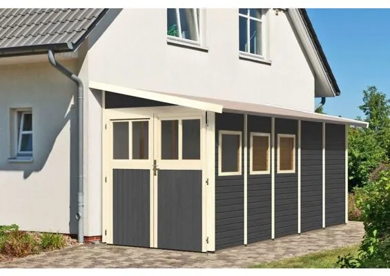 Karibu | Aanbouw Wandlitz 5 | Terragrijs