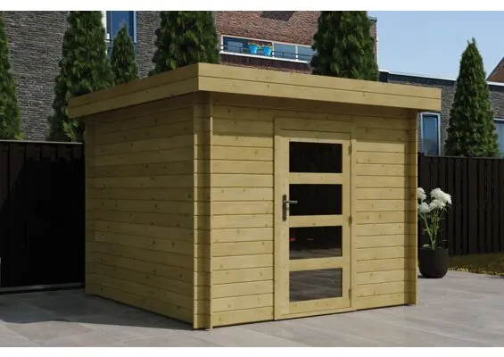 Blokhut Tane 480x350cm - LSB Blokhutten thumbnail