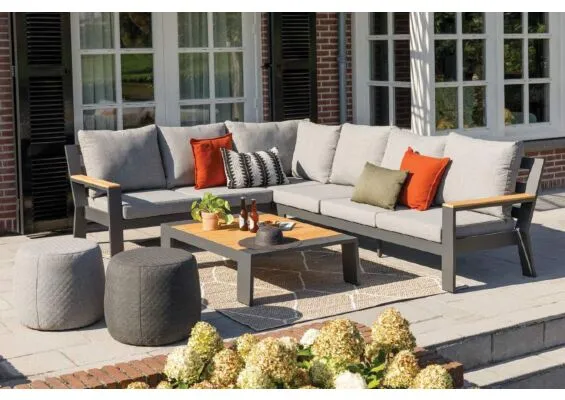 Exotan | Loungeset Valerie Links | Antracite