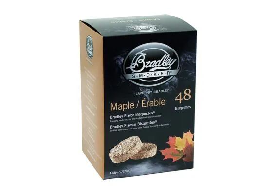 Bradley Smoker | Bisquettes Esdoorn | 48 Stuks