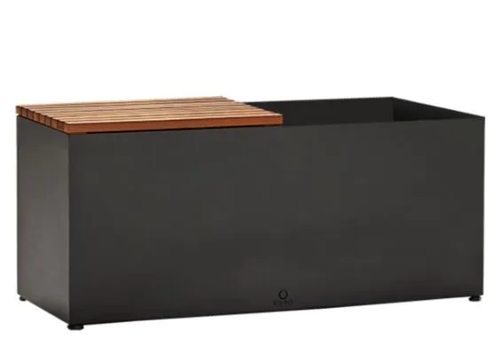 OFYR | Herb Garden Bench Black