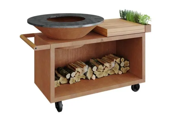 OFYR | Island 100 PRO | Corten - Teak Wood