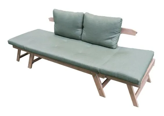 Fonteyn | Loungebank Orlando 3-zits | Acacia Teak Look
