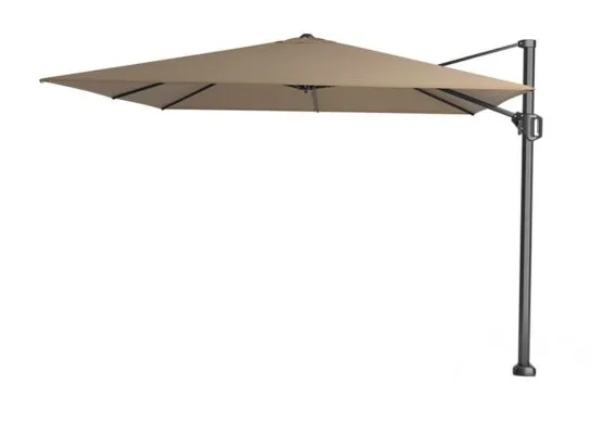 Platinum | Zweefparasol Challenger T¹ 300 x 300 cm | Taupe