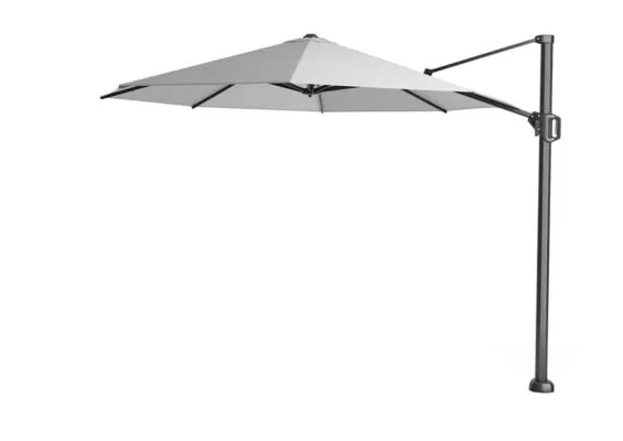 Platinum | Zweefparasol Challenger T¹ Ø350 cm | Lichtgrijs