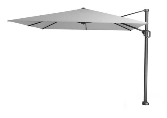 Platinum | Zweefparasol Challenger T¹ 300 x 300 cm | Lichtgrijs