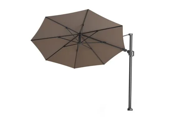 Platinum | Zweefparasol Challenger T² Premium Ø350 cm | Havana