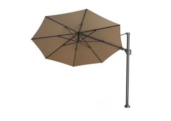 Platinum | Zweefparasol Challenger T² Ø350 cm | Taupe