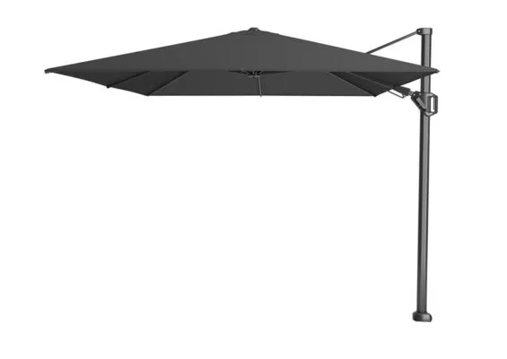 Platinum | Zweefparasol Challenger T² Premium 350 x 260 cm | Faded Black