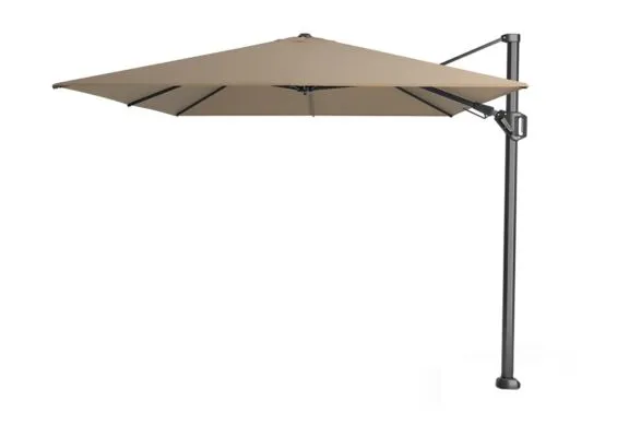 Platinum | Zweefparasol Challenger T² 350 x 260 cm | Taupe