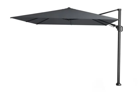 Platinum | Zweefparasol Challenger T² 300 x 300 cm | Antraciet