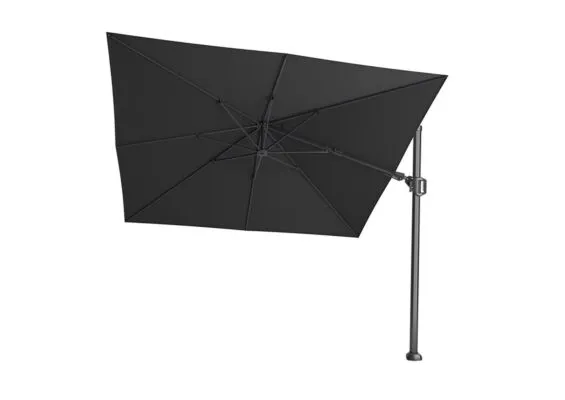 Platinum | Zweefparasol Challenger T² Premium 300 x 300 cm | Faded Black