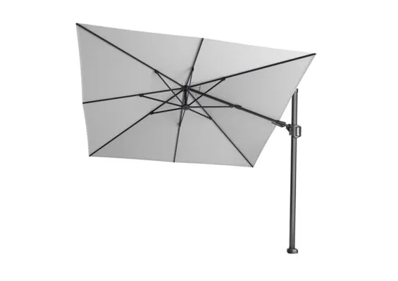 Platinum | Zweefparasol Challenger T² 300 x 300 cm | Wit