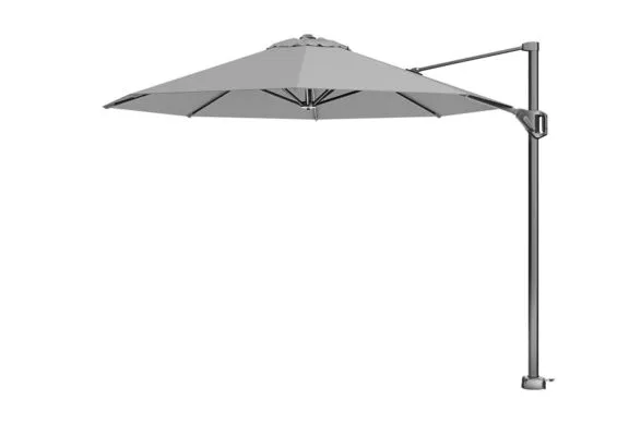 Platinum | Zweefparasol Voyager T¹ Ø 300 cm | Lichtgrijs