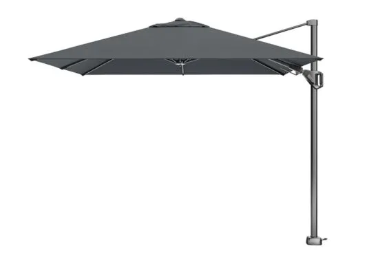 Platinum | Zweefparasol Voyager T² 270 x 270 cm | Antraciet