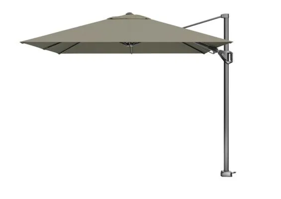 Platinum | Zweefparasol Voyager T² 270 x 270 cm | Taupe