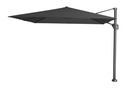 Platinum | Zweefparasol Challenger T¹ Premium 300 x 300 cm | Faded Black