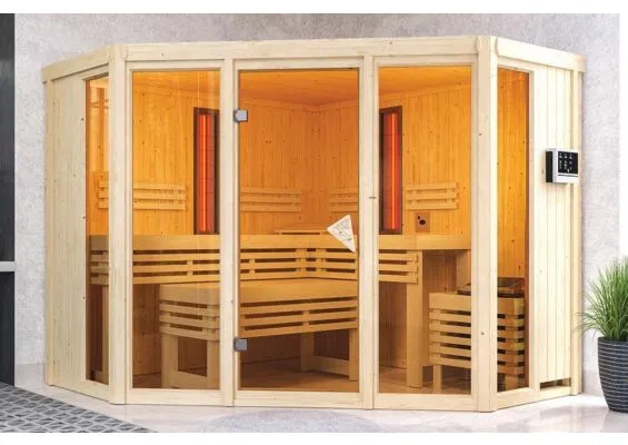 Karibu | Asta Sauna | Kachel 9 kW Externe Bediening